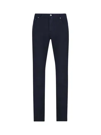 Jacob Cohen Trousers In Blue