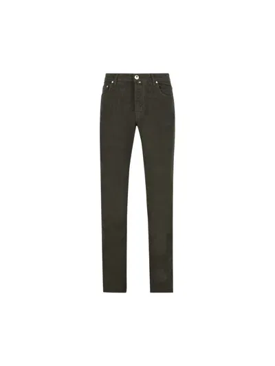 Jacob Cohen Trousers In Black