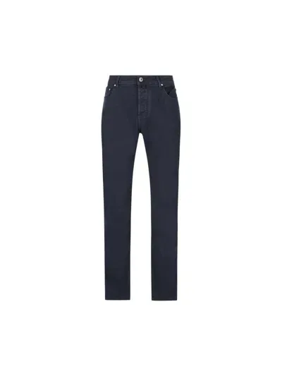 Jacob Cohen Trousers In Blue