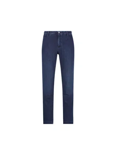 Jacob Cohen Trousers In Blue