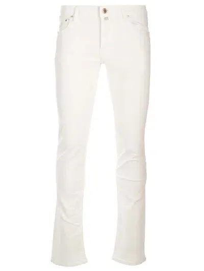 Jacob Cohen `nick Slim` 5-pocket Super Slim Fit Jeans In White