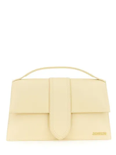 Jacquemus Le Bambinou Leather Handbag In White