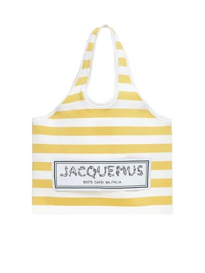 Jacquemus Shoulder Bag In Yellow