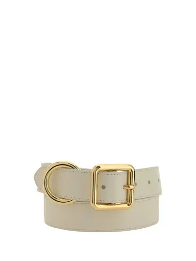 Jacquemus Belts E Braces In Light Ivory