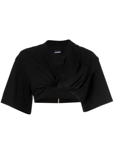 Jacquemus Black Bahia Court T-shirt