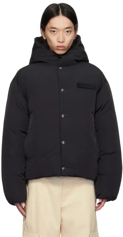 Jacquemus Black La Casa 'la Doudoune' Jacket In Schwarz