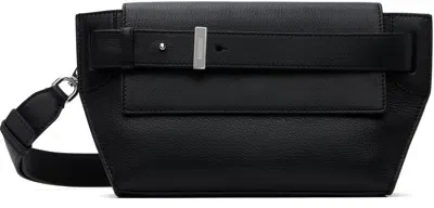 Jacquemus Black La Casa 'le Messenger Capri' Clutch In 990 Black