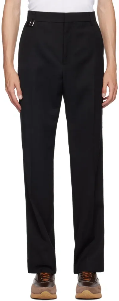 Jacquemus Black La Casa 'le Pantalon Melo' Trousers In 990 Black