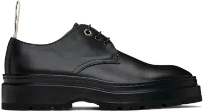 Jacquemus Black Le Chouchou 'les Derbies Pavane' Derbys