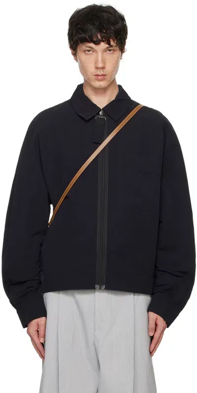 Jacquemus Black Les Classiques 'le Blouson Linu' Jacket In 990 Black