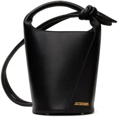 Jacquemus Les Classiquesコレクション ブラック Le Petit Tourni バッグ In 990 Black