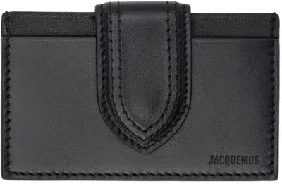 Jacquemus Black Les Classiques 'le Porte Carte Bambino' Card Holder In 990 Black