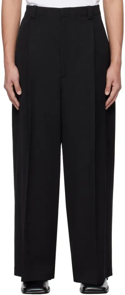 Jacquemus Black Les Sculptures 'le Pantalon Salti' Trousers