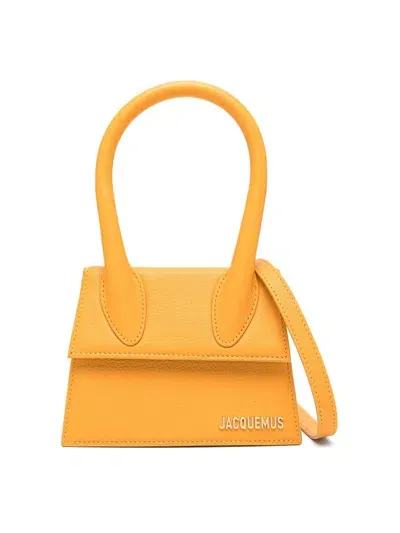 Jacquemus Le Chiquito Moyen Handbag In Orange