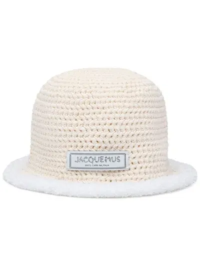 Jacquemus Bordino Hat In Neutrals