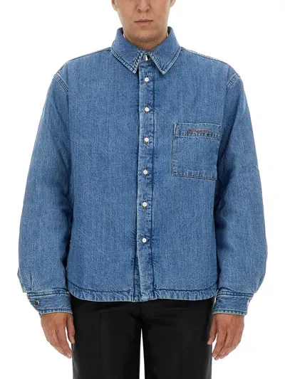 Jacquemus Boulanger Shirt In Blue