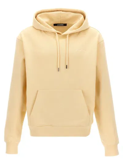 Jacquemus Brode Hoodie In Yellow