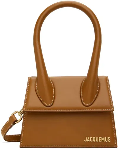 Jacquemus Brown Les Classiques 'le Chiquito Moyen' Bag In 811 Light Brown 2