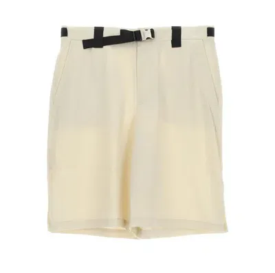 Jacquemus Men's Le Raphia Meio Shorts In Beige