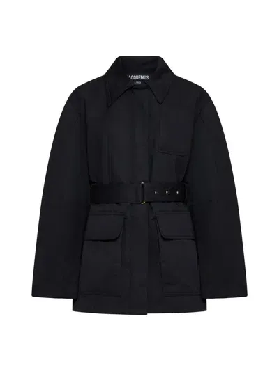 Jacquemus Jacket  Woman Color Black In Schwarz