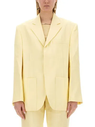 Jacquemus Jacket La Veste D'homme In Yellow