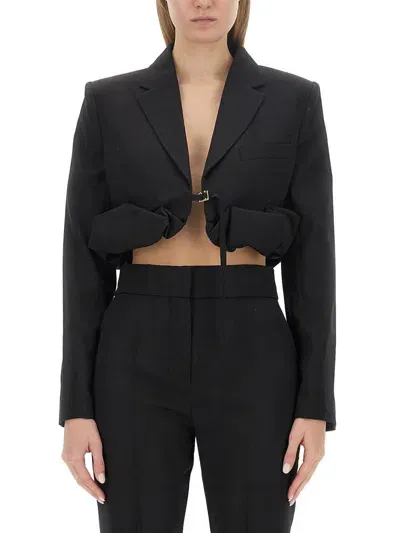 Jacquemus "croissant" Jacket In Black