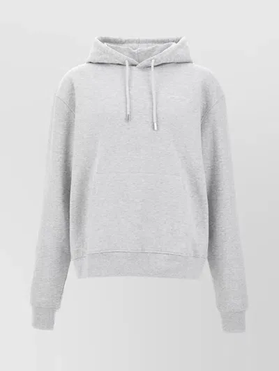 Jacquemus Men's "le Sweatshirt Brodã©" Hoodie In Grey