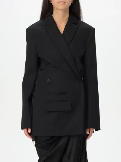 Jacquemus Jacket  Woman Color Black In Schwarz