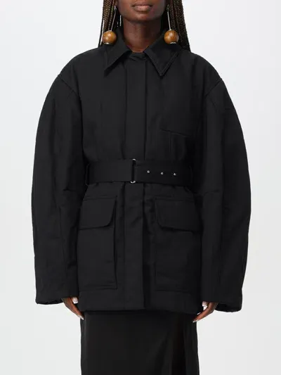 Jacquemus Coats In Schwarz