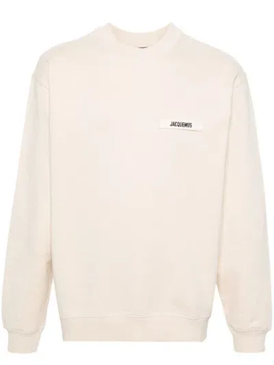 Jacquemus Sweatshirt  Men Color Beige In Neutrals