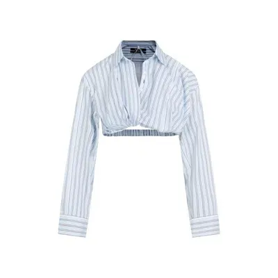 Jacquemus La Chemise Bahia Courte In White