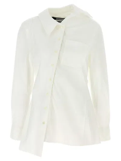 Jacquemus 'la Chemise Pablo' Shirt In White