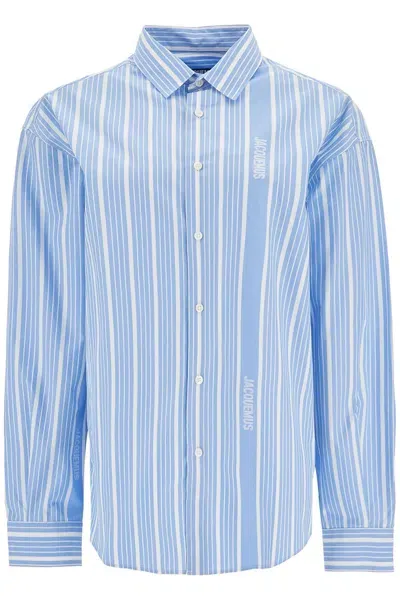 Jacquemus La Chemise Simon Shirt In Blue