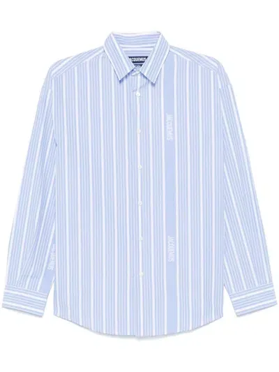 Jacquemus La Chemise Simon Shirt In Blue