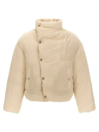 Jacquemus La Doudoune Cocon Down Jacket In White