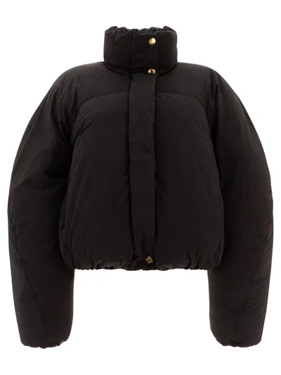 Jacquemus Mini Padded Boxy Fit Jacket For Women In Black