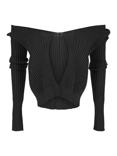 Jacquemus La Maille Pralu Lounge In Black