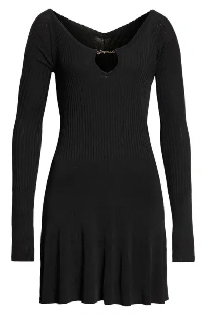 Jacquemus La Mini Robe Pralu Minidress In Black