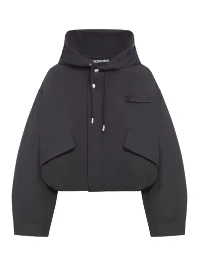 Jacquemus La Parka Courte Caraco Jacket In Black