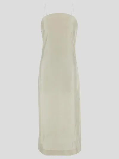 Jacquemus La Robe Carino Bustier Dress In Yellow