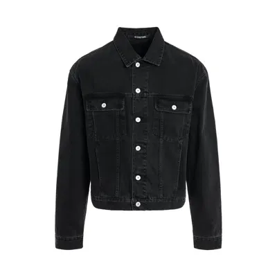 Jacquemus La Veste Denimes Jacket In Black