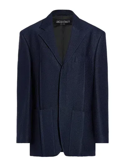 Jacquemus La Veste D'homme In Blue