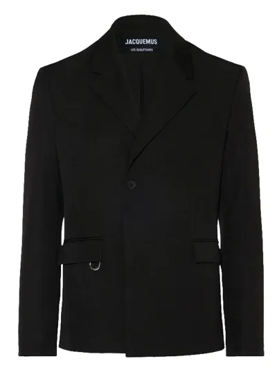 Jacquemus La Veste Melo Blazer In Black