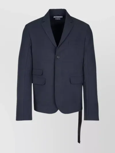 Jacquemus La Veste Piccinni Blazer In Blue