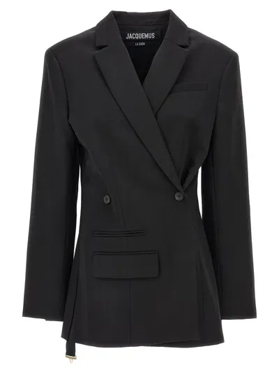 Jacquemus Black La Veste Tibau Blazer