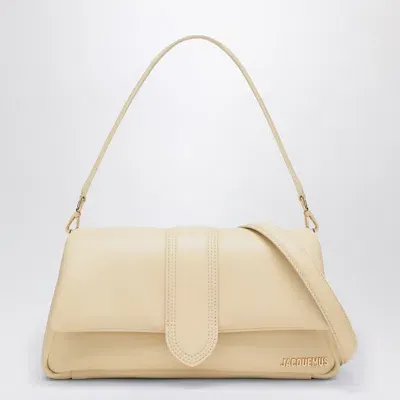 Jacquemus Le Bambimou Ivory Leather Bag Women In White