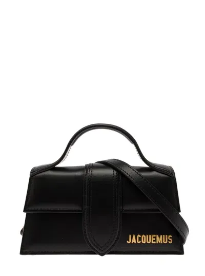 Jacquemus Le Bambino Black Handbag With Removable Shoulder Strap In Leather Woman