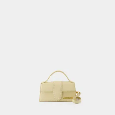 Jacquemus Le Bambino Crossbody -  - Leather - Ivory In Neutrals