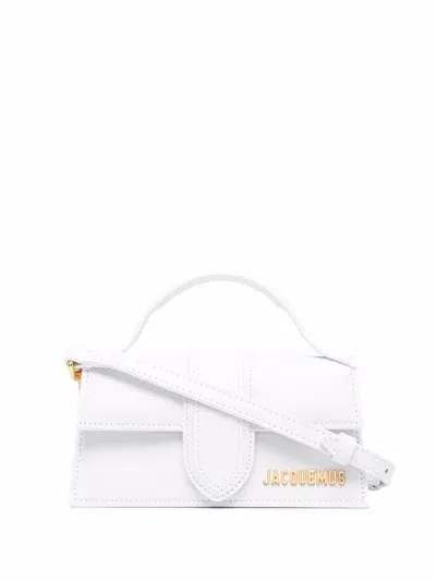 Jacquemus Le Bambino Leather Handbag In White