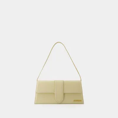 Jacquemus Le Bambino Long Crossbody -  - Leather - Ivory In Beige